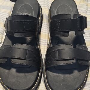 Dr. Martens Black Sandals